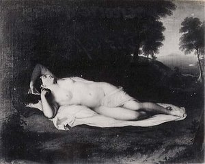 Ariadne, (painting) — Asher Brown Durand