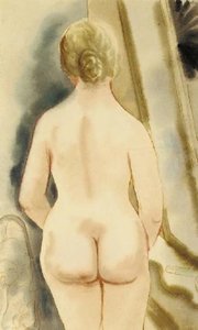 Nude From Behind — George Grosz