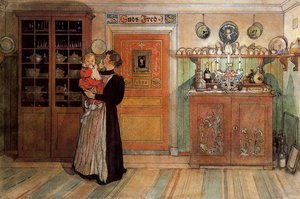 Between Christmas And New Year — Carl Larsson