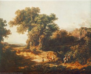 Environment Of Tivoli — Karoly Marko The Elder, Romanticism