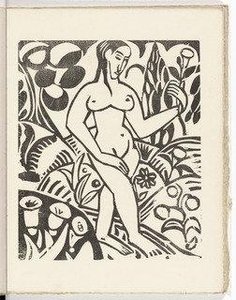 Plate (folio 11) From L'enchanteur Pourrissant — André Derain