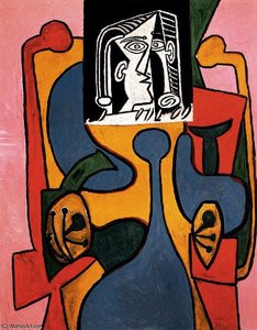 Femme Assise (francoise) — Pablo Picasso, Cubist Representation