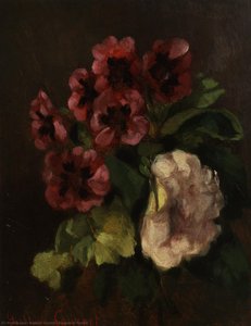 Bouquet Of Flowers — Gustave Courbet, Realism