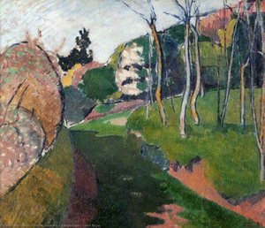 Landscape, Saint Briac — Émile Bernard, Post-impressionism
