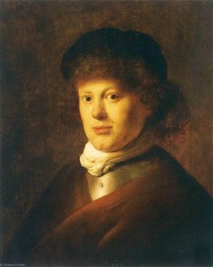 Rembrandt Van Rijn With Gorget — Jan Andrea Lievens Jan Lievens