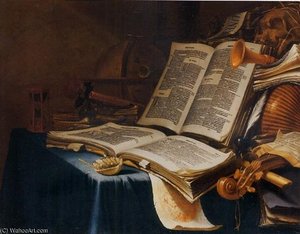 A Vanitas Still Life With A Globe,