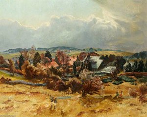 Spring At Milngavie — Mary Nicol Neill Armour