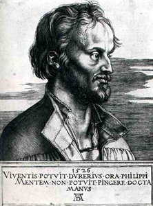 Portrait De Philippe Melanchton, Berlin Smpk — Albrecht Dürer, Northern Renaissance