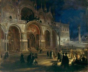 St Mark's by Moonlight, Venice