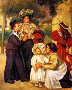 The Artist`s Family — Pierre-auguste Renoir, Impressionism