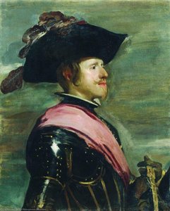 Portrait Of Philip Iv — Boris Mikhailovich Kustodiev