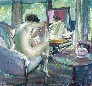 Summer Bather — Richard Edward Miller