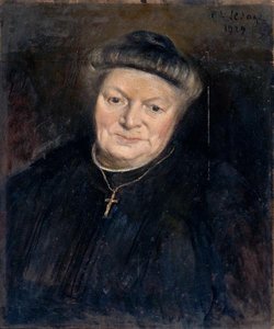 Portrait De Madame Thoby Mère Née Hortais — Lesage Pierre Alexis