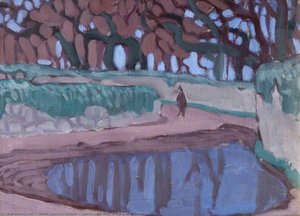 Landscape with a Lake and Trees