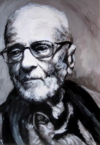 Portrait Of Mario Monicelli — Zani Corrado