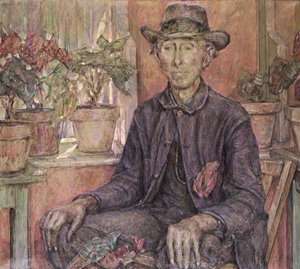 The Old Gardener — Robert Lewis Reid
