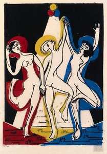 Color Dance — Ерnst Лудвиг Киршнер, German Expressionism