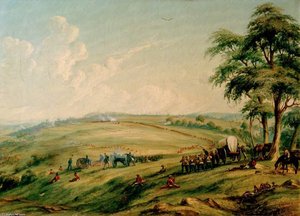 Engagement On Heights Above Waterkloof — Thomas Baines