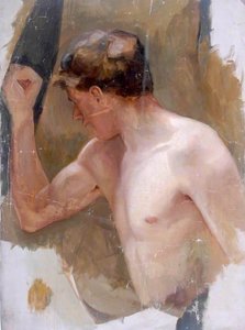 Male Nude — William Henry Charlton