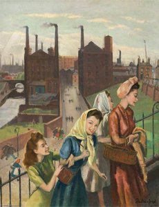 Mill Girls, Ashton, Lancashire — Harry Rutherford