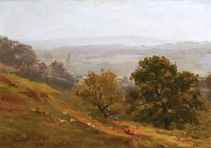 A Misty Morning — James Aumonier