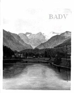 View Of Lake Altaussee And The Dachstein — Фердинанд Георг Вальдмюллер