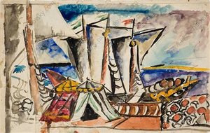 Boats — Pyotr Konchalovsky