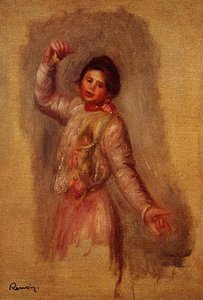 Dancer With Castenets — Pierre-auguste Renoir, Impressionism