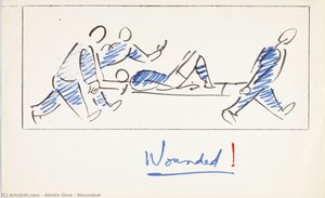 Wounded! — Abidin Dino