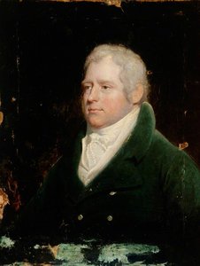 Portrait Of A Gentleman In A Blue Coat — Henry Raeburn Dobson, Neoclassicism