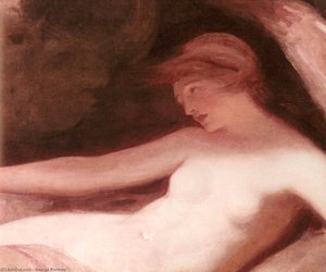 Reclining Female Nude — George Romney