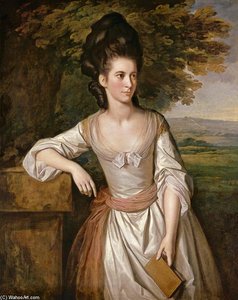 Portrait Of Mrs. Vere — Sir Nathaniel Dance Holland