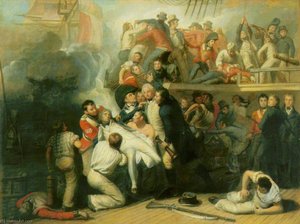 Death of Nelson Scene on the Deck of HMS 'Victory'