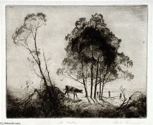 The Wattles - — Elioth Gruner