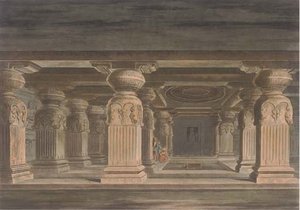 Hindoo Temples At Agouree — Thomas Daniell
