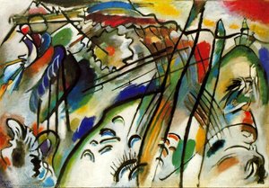 Improvisation 28 (zweite Version) — Wassily Wassilyevich Kandinsky, Abstrakter Expressionismus