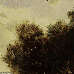 Landschap Met Twee Bomen — Paul Joseph Constantine Gabriel
