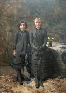 The Sisters Of The Painter Schlobach — Theo Van Rysselberghe