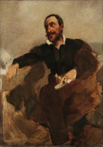 Camões (study For Camões And The Tágides) — Columbano Bordalo Pinheiro, Realism