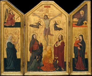 Crocifissione — Paolo Uccello, Early Renaissance