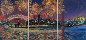 Happy New Year on Cockatoo Island