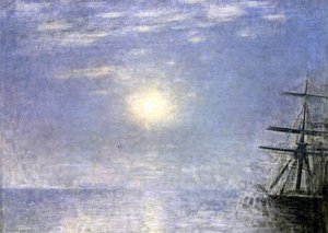 Sun Over The Sea — Vilhelm (hammershøi)hammershoi