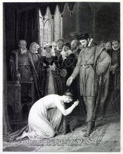 Ellen Douglas Showing The Ring — Richard Westall