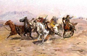 Outnumbered — Charles Marion Russell