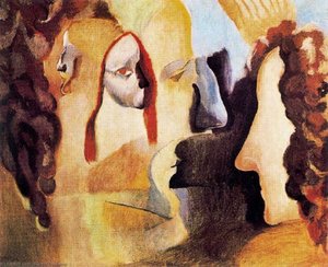 Yvonne Und Magdeleine Ausgeschnitten — Marcel Duchamp