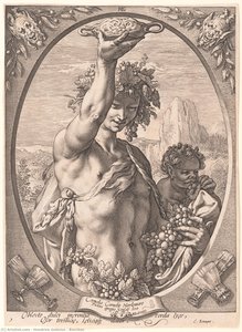 Bacchus — Hendrik Goltzius