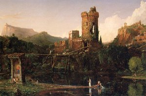 Landscape Composition Italian Scenery — Thomas Cole