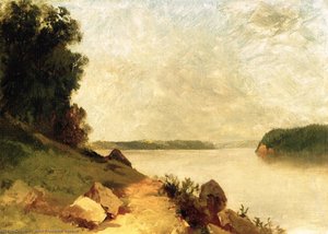 A View Of Lake George — John Frederick Kensett