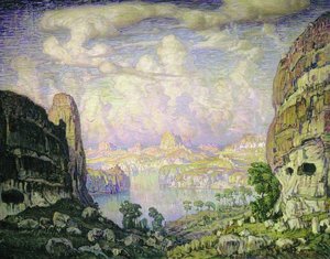 Southern Land. Cave Town. — Konstantin Fyodorovich Bogaevsky