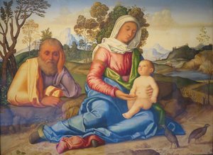 The Rest On The Flight Into Egypt — Vincenzo Catena